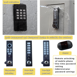 JDY-buzón de <span class=keywords><strong>correos</strong></span> de pared para uso en exteriores, dispositivo de cierre inteligente Digital, impermeable, con aplicación moderna, para uso residencial - Product Image 4