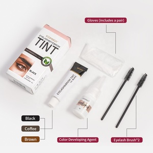 Pour les rehausseurs de sourcils de Salon tache de sourcils teinté Gel de sourcils <span class=keywords><strong>et</strong></span> teinte de <span class=keywords><strong>cils</strong></span> Kit de <span class=keywords><strong>teinture</strong></span> de <span class=keywords><strong>teinture</strong></span> de sourcils professionnel longue durée - Product Image 5
