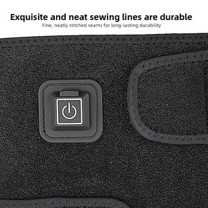 Hot Sale USB <strong>Heated</strong> Thick <strong>Knee</strong> Wrap Electric <strong>Knee</strong> Pad Graphene Heating Adjustable Hook Loop Warm Compress Reusable <strong>Knee</strong> <strong>Support</strong> - Product Image 5