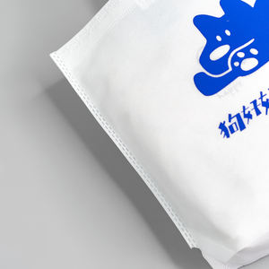 Eco-friendly Reusable Non Woven Shopping Bag Clothing Shoe Packaging Custom Logo Tote Bags for Supermarket Shop - Product Image 5