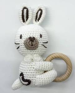 Handmade Crochet Đồ Chơi Cho Bé Trai Cô Gái Mềm Công Chúa Tuần Lộc Thỏ Đồ Chơi Hộp Quà Tặng Cho Đám Cưới - Product Image 1