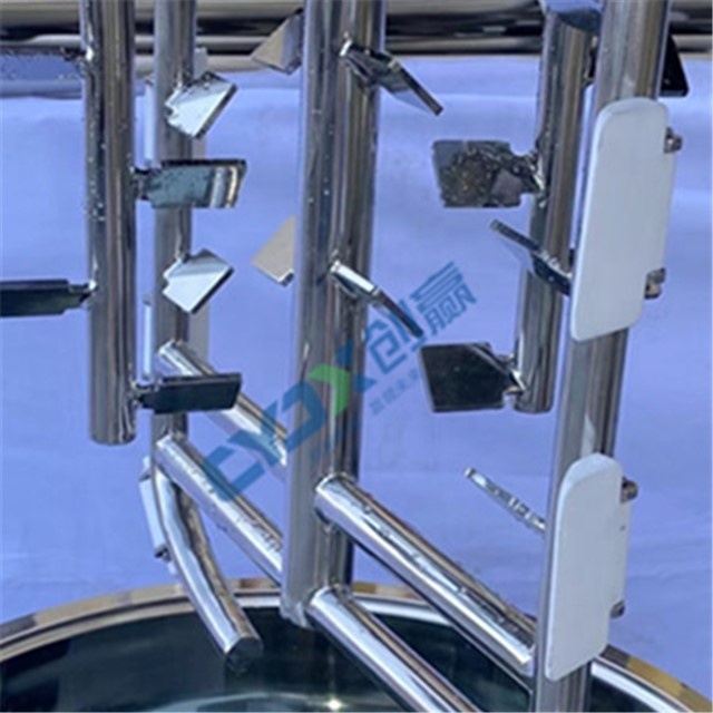 Косметическое оборудование для производства детского крема, вакуумный гомогенизирующий эмульгирующий смеситель