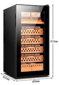 Humidor Eléctrico Inteligente Nuelead con Control Táctil, Puerta de Vidrio, Acero Inoxidable, Iluminación LED y Termostato Ajustable - Product Image 6