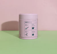 Boîte à thé ronde en fer blanc vert avec logo personnalisé et couvercle à vis hermétique pour le stockage de thé en vrac et de matcha – Vente en gros