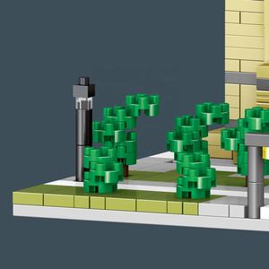 الأكثر مبيعاً ZHEGAO Arc De Triomphe Paris سلسلة بناء مدينة فرنسا مجموعة كتل بناء صغيرة للأطفال - Product Image 4