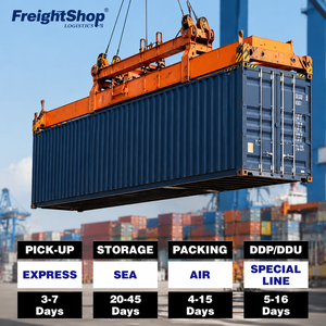 Seguro de Carga Puerta a Puerta FBA, Seguimiento en Tiempo Real, Agente de Aduanas, Impuestos Pagados, Despacho de Aduanas, Almacenamiento, Clasificación, Etiquetado - Product Image 1