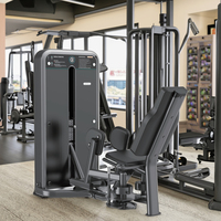 CX-8018 peralatan Gym komersial dapat disesuaikan mesin pres kaki & pelatih paha bagian dalam dengan fitur latihan