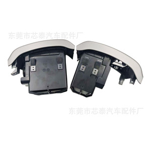 Air Vent Trim For Nissan Y61 2005-2023 <b>Silver</b> <b>Clip</b> On Type ABS Material - Product Image 2