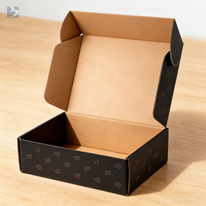 Boîte d'expédition en carton ondulé pour l'emballage, l'envoi postal, le déménagement et le stockage, boîte en carton économique avec faible MOQ pour les cadeaux - Product Image 2