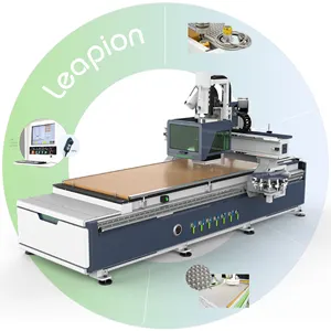 Leapion CNC Router Wood Hand Electric 4 Axis 1530 Engraving EPS Foam ATC CNC Router Table with 8 Tool Changer