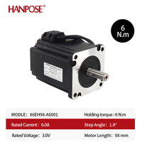 Hanpose 6A 6.0N.m 86 Kit Motor Stepper Loop Tertutup Servo Driver CL86 + 86EH98 2 Fase 86 Motor Stepper Nema34