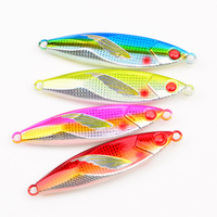 Leurre de pêche lumineux TOPLURE Factory 40g-100g, jig métallique à lancer lent pour la pêche en haute mer, fabriqué au Japon en plomb