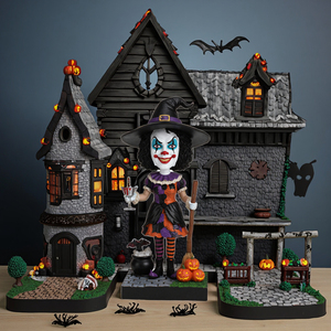 Fabricante <span class=keywords><strong>de</strong></span> regalos <span class=keywords><strong>de</strong></span> Halloween personalizados, figuritas <span class=keywords><strong>de</strong></span> brujas <span class=keywords><strong>de</strong></span> <span class=keywords><strong>terror</strong></span>, fabricante <span class=keywords><strong>de</strong></span> figuritas personalizadas, Bobbleheadsme, ornamentación <span class=keywords><strong>de</strong></span> casa, artesanías <span class=keywords><strong>de</strong></span> resina - Product Image 6