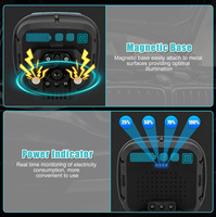 Power Bank USB Pintar Lampu Kerja LED Tanpa Kabel Senter Darurat Isi Ulang untuk Ponsel, Tablet, dan Perangkat dengan 4000LM