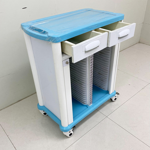 Carro de Historial Médico Shengdong, Carro de Emergencia/Anestesia/Medicina de ABS, Carro de Historial Hospitalario, <span class=keywords><strong>1</strong></span> <span class=keywords><strong>A</strong></span>ño de Garantí<span class=keywords><strong>a</strong></span> - Product Image 1