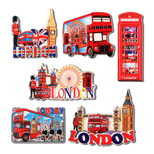 Imán de Refrigerador Personalizado de Resina, Imán Creativo para Refrigerador, Pegatinas 3D, Recuerdos de Londres, Inglaterra, Turismo, Edificios - Product Image 2