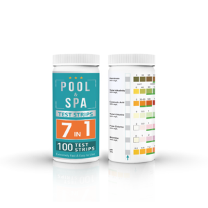 Bandelettes de <span class=keywords><strong>test</strong></span> de piscine 6 en 1 Bandelettes de <span class=keywords><strong>test</strong></span> d'eau de spa Bandelettes de <span class=keywords><strong>test</strong></span> d'eau de piscine d'eau salée - Product Image 1