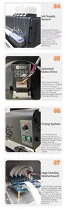 Impresora de inyección de tinta digital, máquina de impresión de pegatinas XP600, eco solvente, marca mundial, 1,8 m