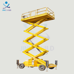 Chất lượng cao 6m-15m Nâng Nền tảng làm việc nâng thủy lực kho 380V Trọng lượng nhẹ di động cắt kéo treo nền tảng - Product Image 1