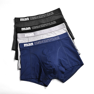 NUOVI <span class=keywords><strong>Boxer</strong></span> da <span class=keywords><strong>Uomo</strong></span> in Puro Cotone, Comodi e Morbidi, con Elastico in Cotone Tinto in Filo - Product Image 3