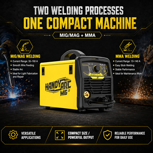 Máquina <span class=keywords><strong>de</strong></span> <span class=keywords><strong>Soldar</strong></span> Inverter ESAB Mig168i 160A MIG MAG MMA, 220V, Panel Digital, Hilo <span class=keywords><strong>de</strong></span> 0.6-0.9mm, 10.2KG, Compacta, VRD, Seguridad - Product Image 4
