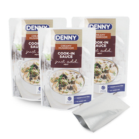 Sac de cuisson haute température résistant à la stérilisation, sachet rétractable, sachet debout, emballage alimentaire en plastique pour sauce, haute qualité