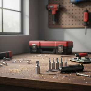 ชุดดอกไขควงทอร์เอ็กซ์เกรดอุตสาหกรรมจากไต้หวันมีความยาวแตกต่างกัน S2ด้ามจับเหล็กขนาด1/4นิ้วมีจำหน่ายแบบ DIY - Product Image 3