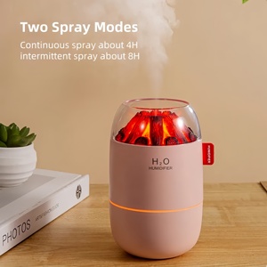 Diffuseur d'aromathérapie en gros, humidificateur ultrasonique à brume froide, lampe de nuit portable alimentée par USB, pour voiture, hôtel, maison, contrôle tactile Pro - Product Image 3