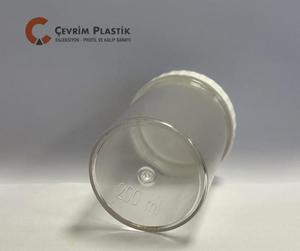 Venta al por Mayor de Frascos de Almacenamiento de Plástico Transparente de 200 ml, Herméticos, a Prueba de Fugas, con Tapas de Rosca, Recipientes Medianos para Cosméticos, Alimentos, Viajes, Manualidades - Product Image 1