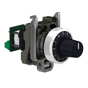 Potenciómetro Completo Schnei Der XB4BD912R10K Harmony XB4, Metálico de 22 mm, Lineal de 10K, 1W, IP66/IP69/IP69K, 4X, con Tornillo de Sujeción - Product Image 2