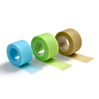 Bande adhésive en Gel Silicone non tissée, 1.25cm x 5m, consommables médicaux, peau sensible