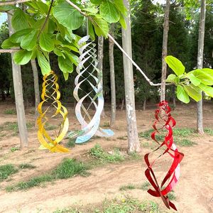 跨境高量固体驱鸟器色带激光反射银螺旋悬挂反光板害虫鸟类防治 - Product Image 6