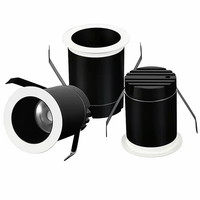 Mini Downlight LED au design moderne 3W 5W 7W Projecteur de plafond intérieur encastré IP44 Petit Downlight LED