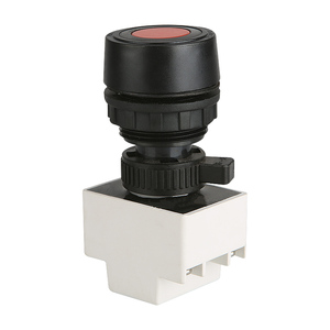 Bouton de commande antidéflagrant 30 mm en plastique, un interrupteur N/O et un N/C, avec certificat 3C - Product Image 1