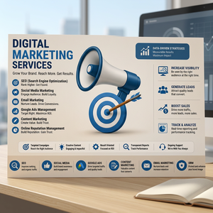 Services de marketing numérique, SEO, médias sociaux, gestion des publicités Google Ads, marketing par e-mail, marketing de contenu, gestion de la réputation en ligne, agence - Product Image 3