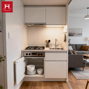 דירות מודרניות אקולוגיות עם מטבחון, ארון עץ קטן, יחידה אחת, ארונות מיני, מטבח בהתאמה אישית, זול - Product Image 1