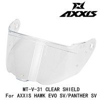 AXXIS HAWK EVO SV/PANTHER SV Kaskları MT-V-31 ile Uyumlu Motosiklet Yüksek Kaliteli Lens