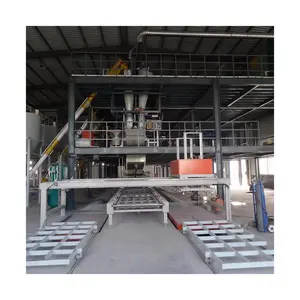 Küçük kapasiteli üretim hattı gri Fiber çimento panel üretim makinesi