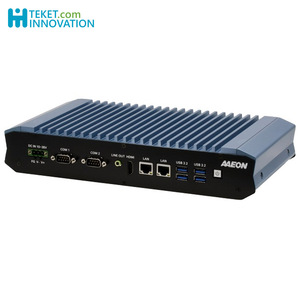 BOXER-6642-CML 无风扇嵌入式工控机，带插槽，第 10 代英特尔酷睿 i9-10900TE I7-10700TE DDR4 <span class=keywords><strong>2</strong></span> GbE LAN HDMI 1.4，适用于 AAEON - Product Image 1