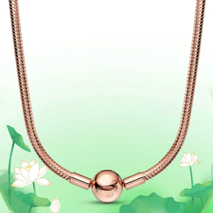 S925 Argent Classique <span class=keywords><strong>DORA</strong></span> Serpent Os Collier Or Rose Or Argent DIY Collier Contient <span class=keywords><strong>Dora</strong></span> Pendentif - Product Image 6