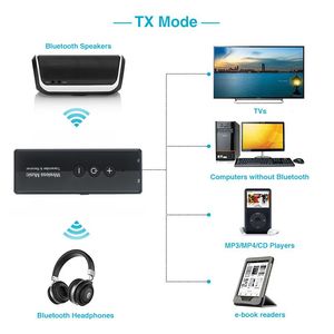 Bộ Thu Phát Âm Thanh Model Riêng Bluetooth 5.0, Bộ Chuyển Đổi Không Dây 2 Trong 1, Bộ Chuyển Đổi Loa Máy Tính <span class=keywords><strong>TV</strong></span> - Product Image 2
