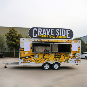 Remorque alimentaire d'extérieur Chammp pour la vente de cacahuètes, fromages, chocolats, empanadas et noix, entièrement équipée - Product Image 3