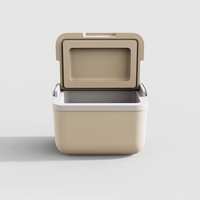 Glacière en plastique Mini glacière isolée pour camping en plein air