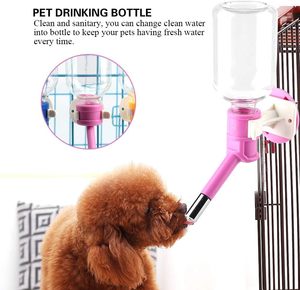 Pet Kennel Dispenser Drinker for Wire Cage <b>Crate</b> Feeder,No Drip Hanging Dog Dispenser Water Bottle - Product Image 2