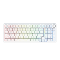 Clavier mécanique pleine taille SK99W 98 touches, OEM ODM, logo personnalisé, échangeable à chaud, sans fil tri-mode, RGB, interface Type-C