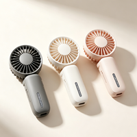 Ventilateur portable d'extérieur le plus vendu, trois vitesses, pliable pour la maison et le bureau, mini-ventilateur de poche électrique rechargeable par USB