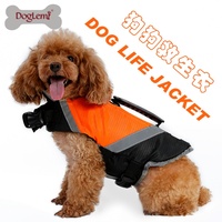 Venta al por mayor de paño para mascotas, venta al por mayor de chaleco salvavidas para perros, chaleco salvavidas para nadar