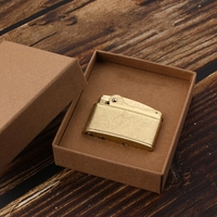 Briquets kérosène vintage avec logo personnalisé personnalité créative briquet à meule en silex à l'ancienne