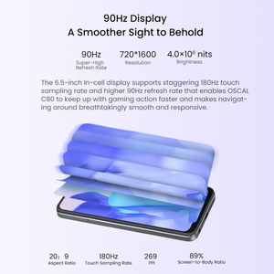 Versión Global Blackview <span class=keywords><strong>OSCAL</strong></span> <span class=keywords><strong>C80</strong></span> 8GB+128GB Cámara de 50MP Pantalla de 6.5 Pulgadas Android 12 Unisoc T606 Octa  <span class=keywords><strong>OSCAL</strong></span> <span class=keywords><strong>C80</strong></span>  Teléfonos Móviles - Product Image 6