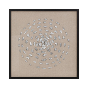Stone <b>Shadow</b> <b>Box</b> Wall Art Radiating Pattern Decor for Living Room Office Bedroom Dining - Product Image 6